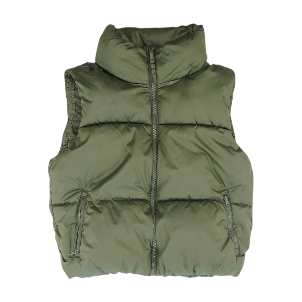 Green Solid Vest