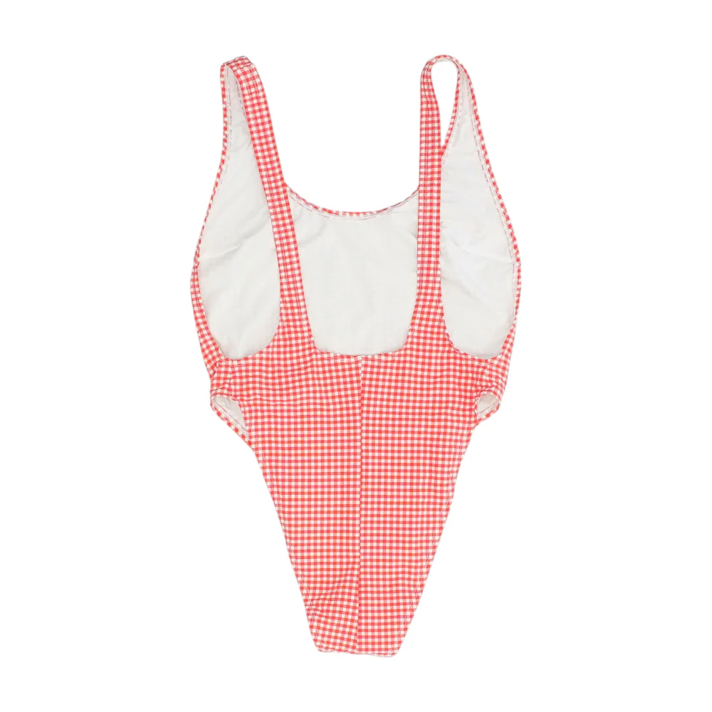 Red Check One-Piece - Image 2