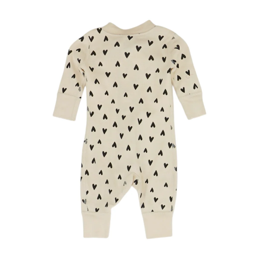 Beige Hearts One-Piece - Image 2