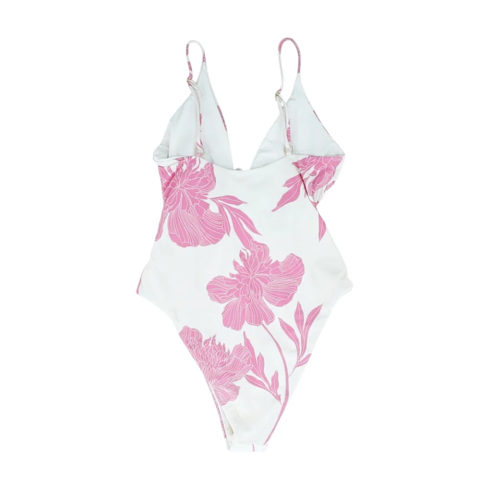 Pink Floral One-Piece - Image 2