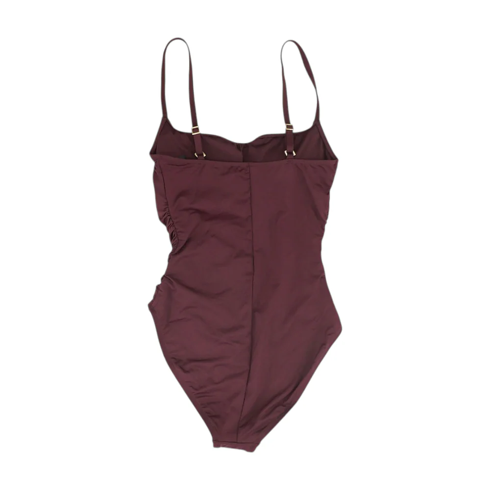 Burgundy One-Piece - Image 2