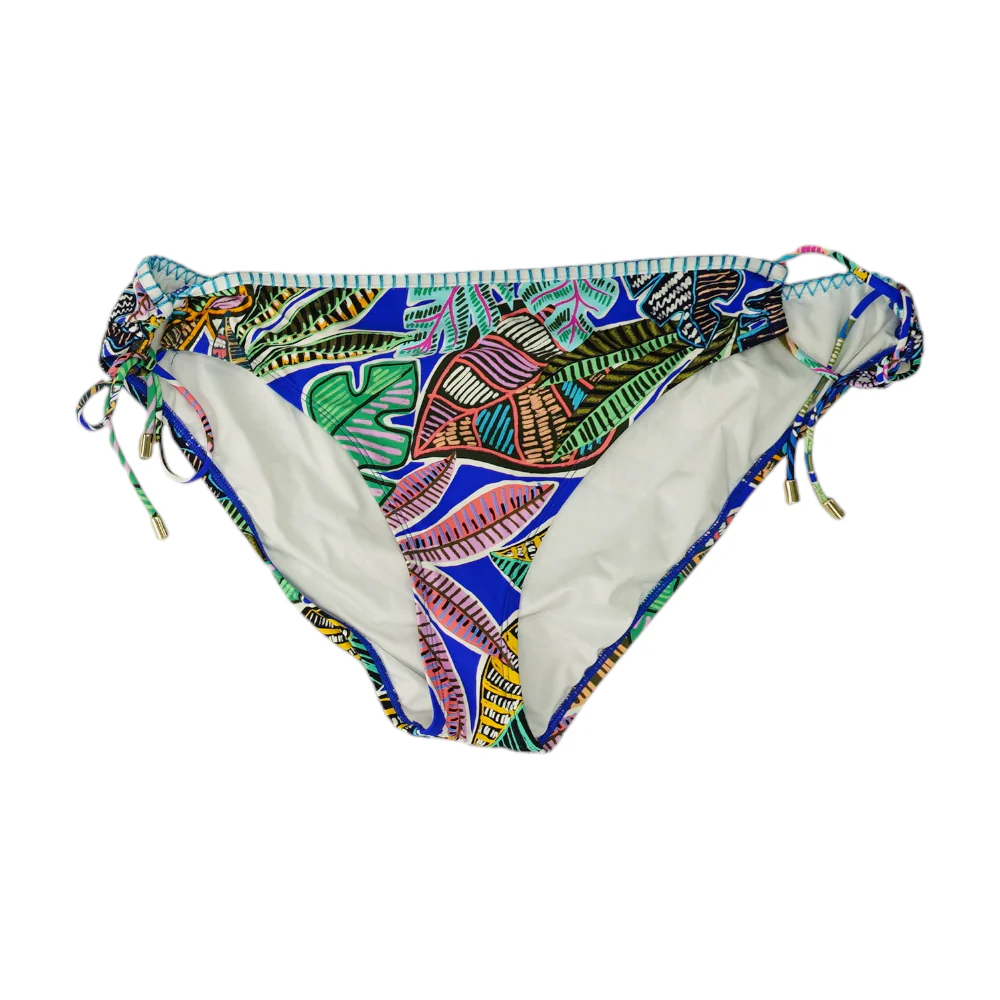 Blue Tropical Swim Bottom