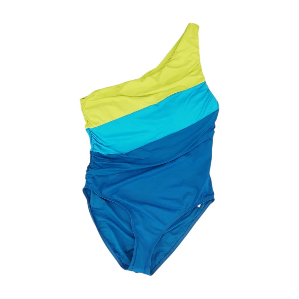 Multi Color Block One-Piece