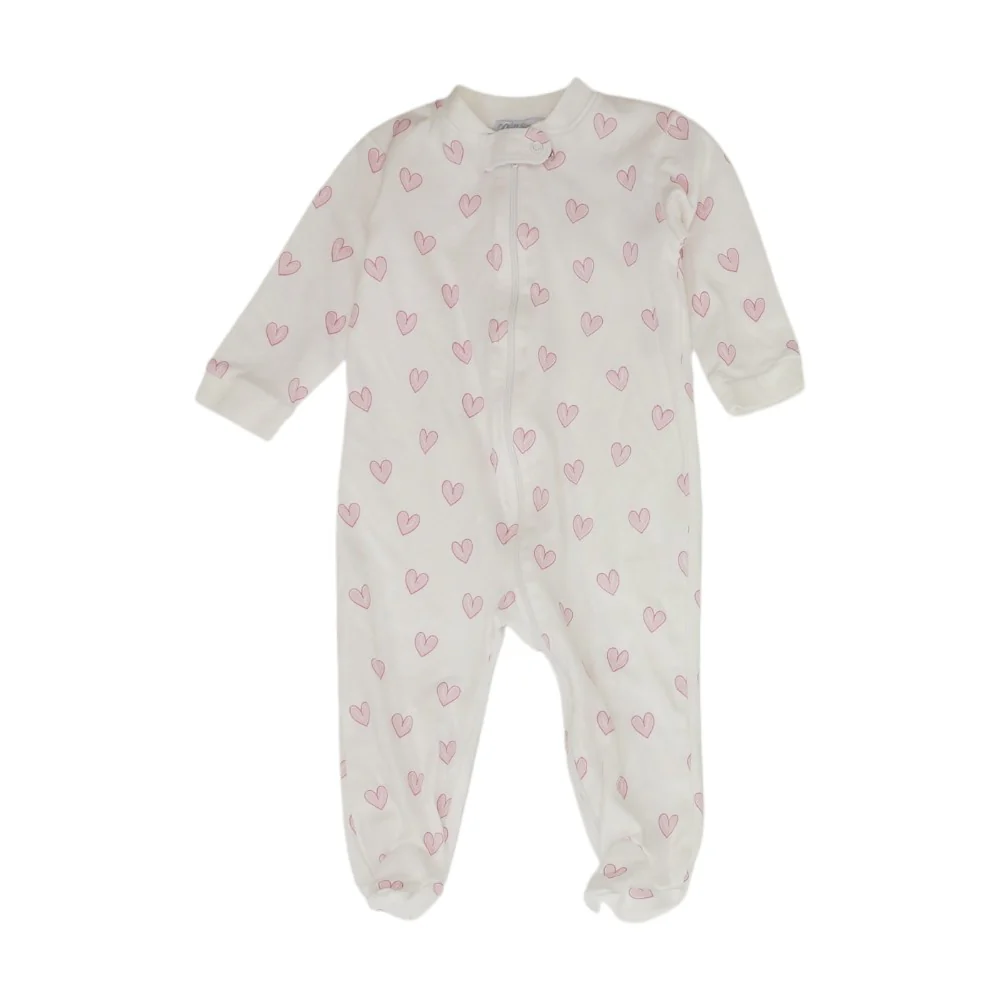 White Hearts One-Piece