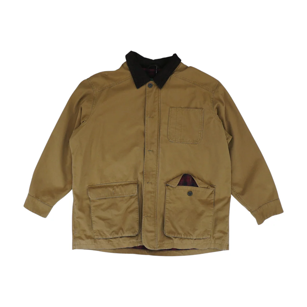 Khaki Solid Jacket