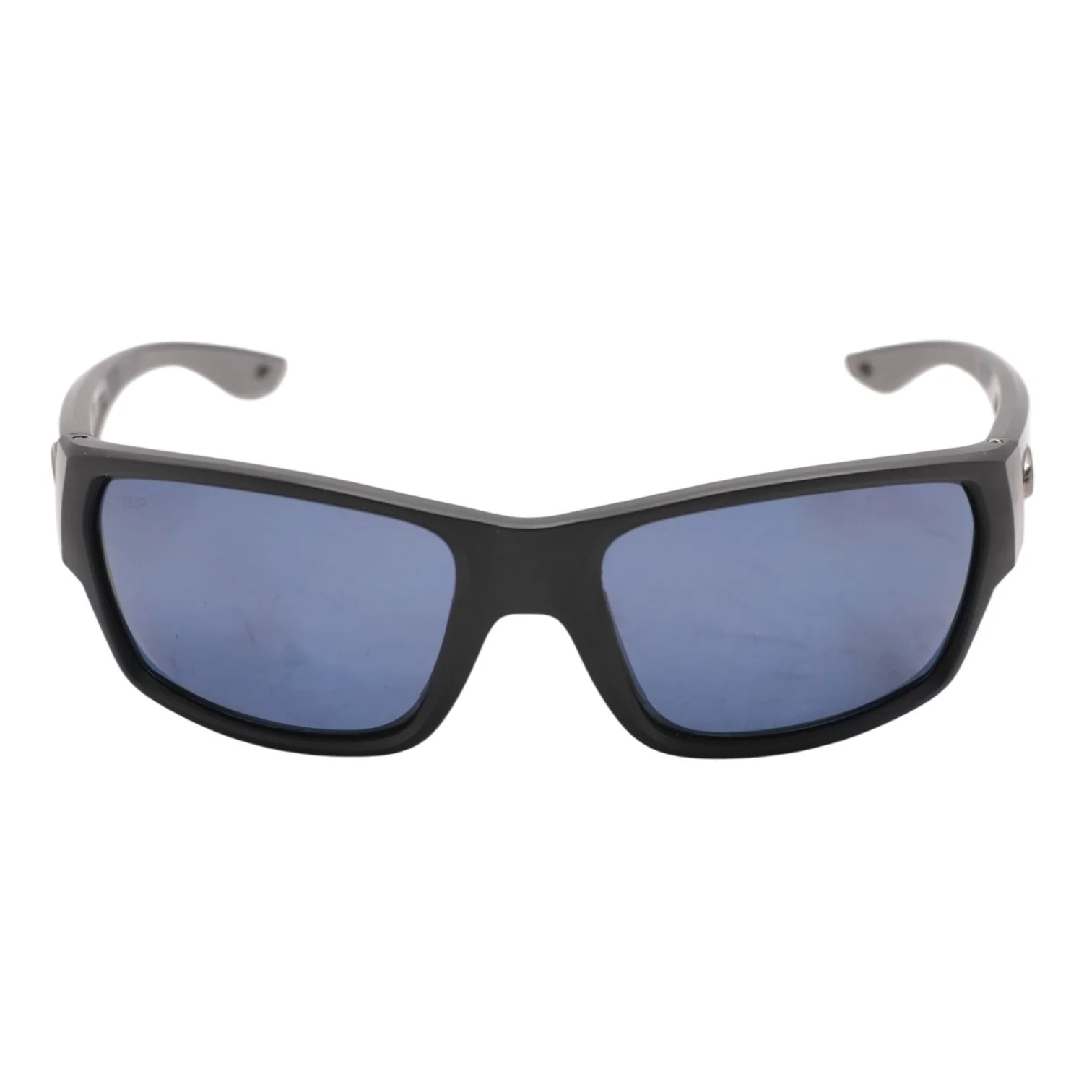 Black Tailfin Square Sunglasses - Image 2