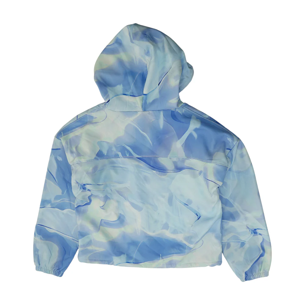 Blue Abstract Active Jacket - Image 2