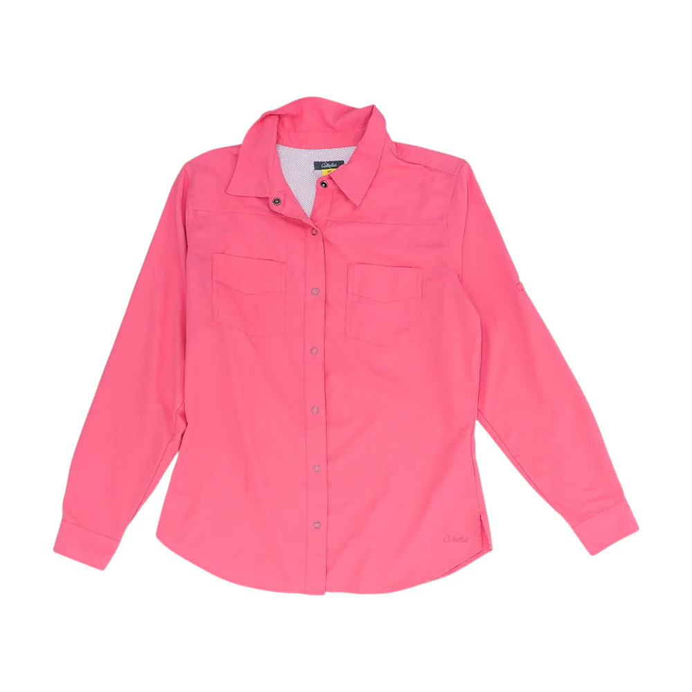 Pink Outdoor Button Down
