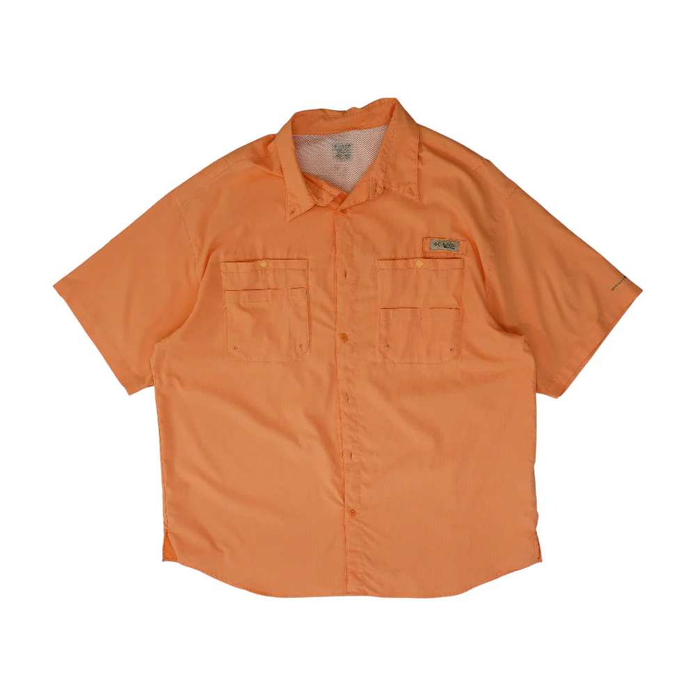 Coral Solid Outdoor Button Down - Image 2