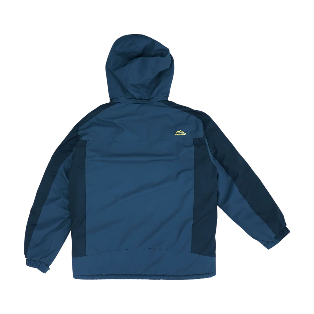 Gray Color Block Jacket - Image 2