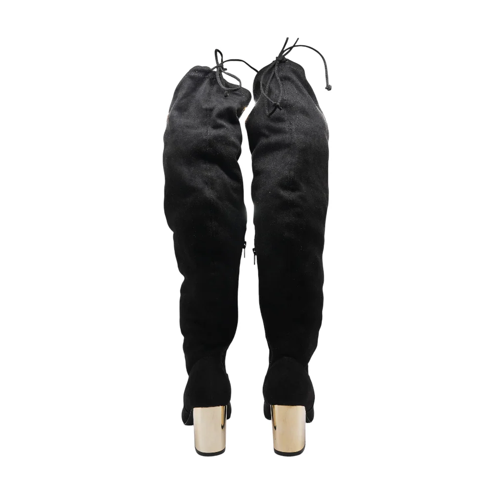 Black Over-the-Knee Boots - Image 2