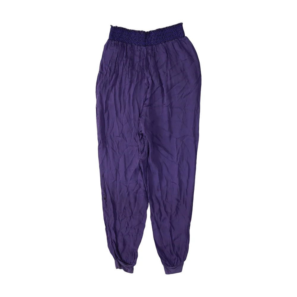 Navy Solid Pajama Bottom - Image 2