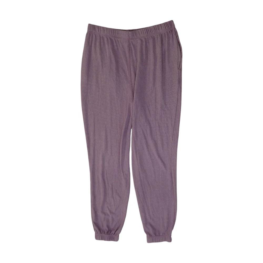 Purple Solid Pajama Bottom - Image 2