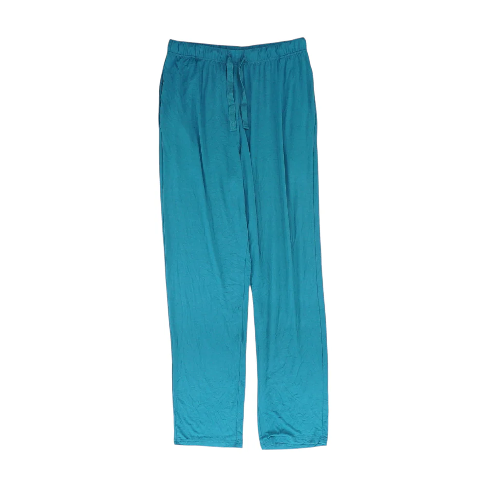 Teal Solid Pajama Bottom