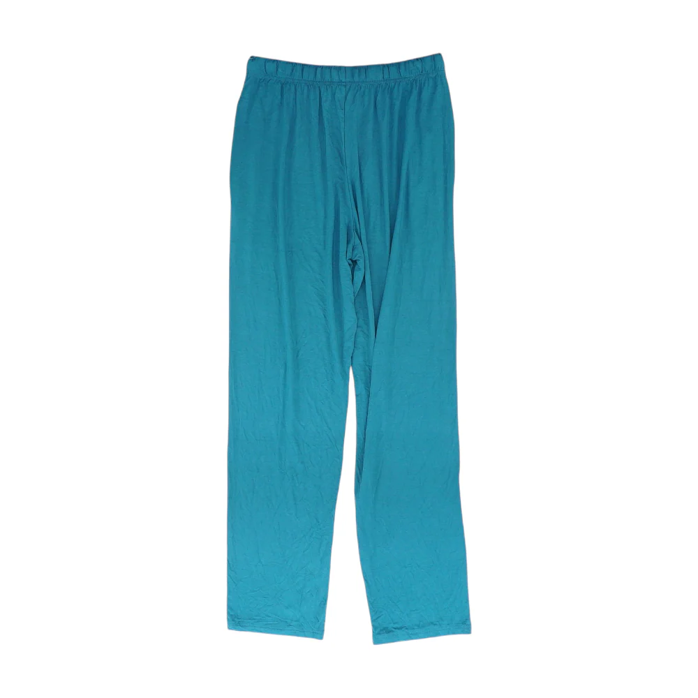 Teal Solid Pajama Bottom - Image 2