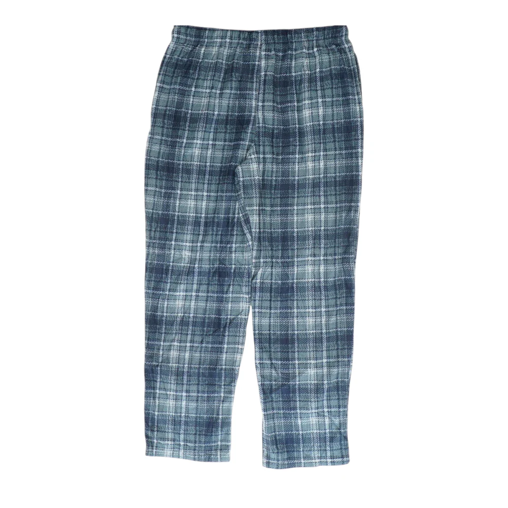 Blue Plaid Pajama Bottom - Image 2