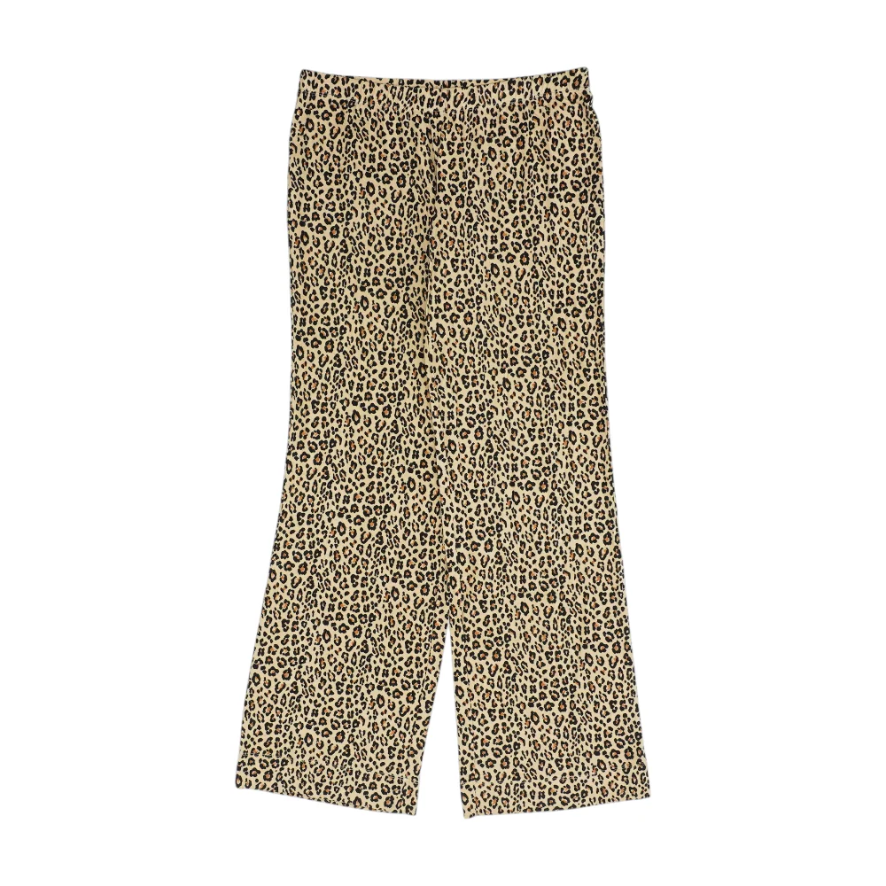 Tan Animal Print Pajama Bottom