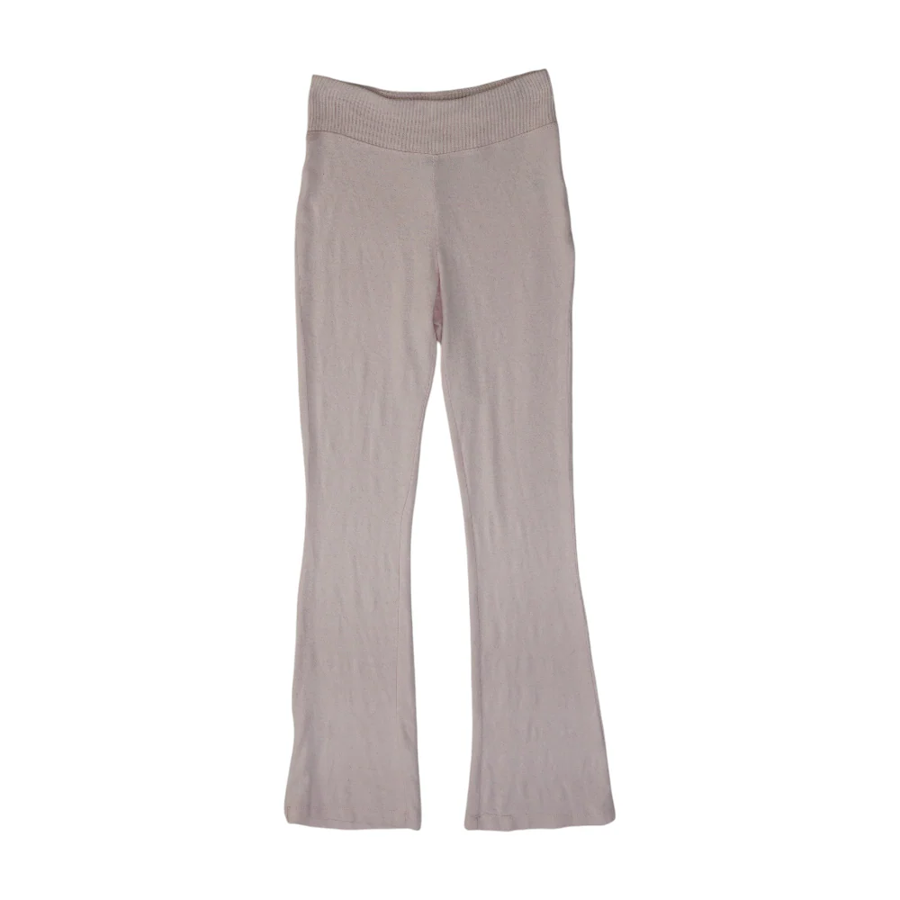 Pink Solid Pajama Bottom