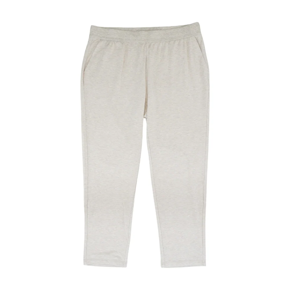 Beige Plus Solid Pajama Bottom