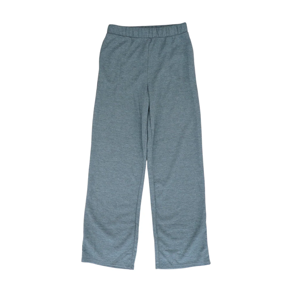 Gray Solid Pajama Bottom