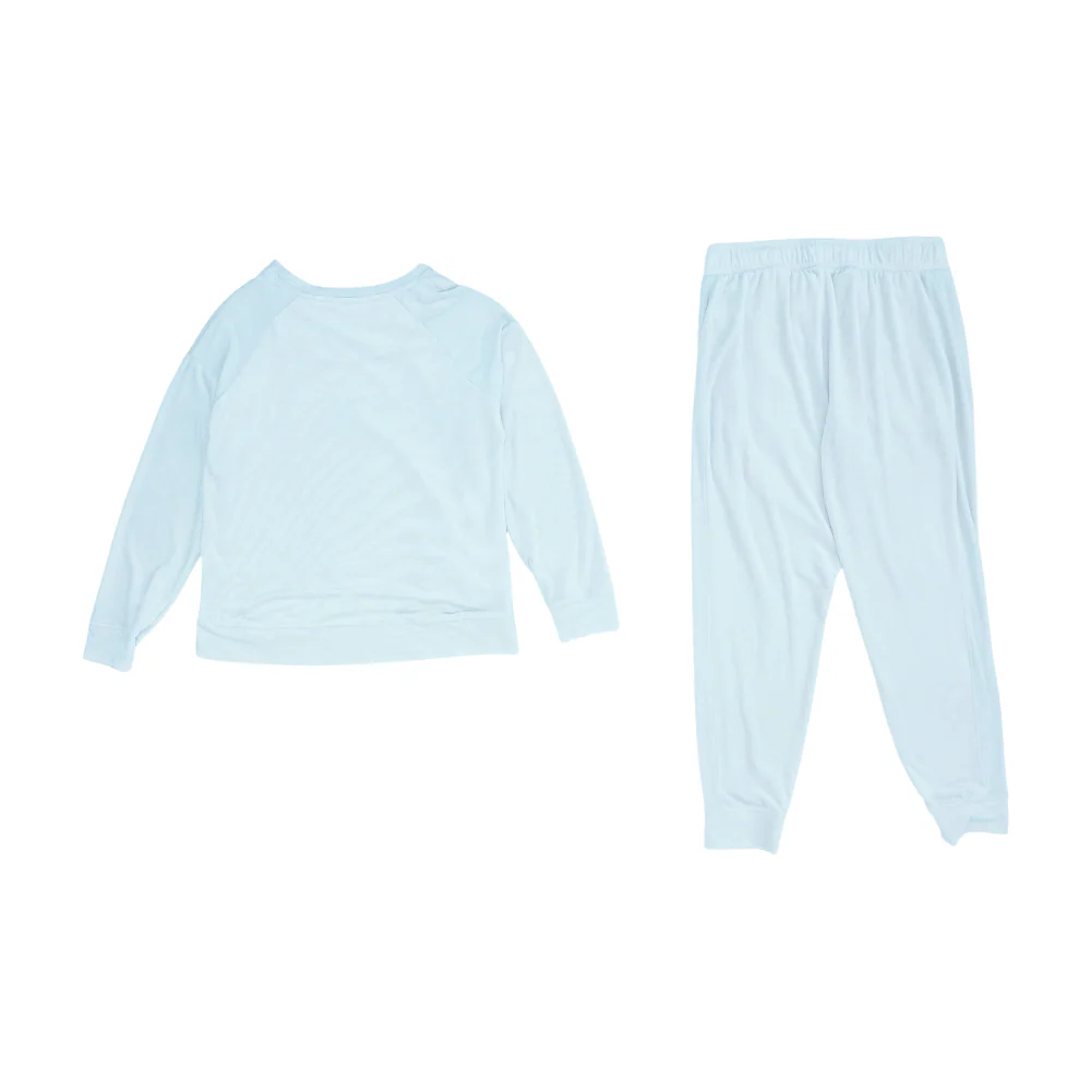 Beige Solid Pajama Set - Image 2