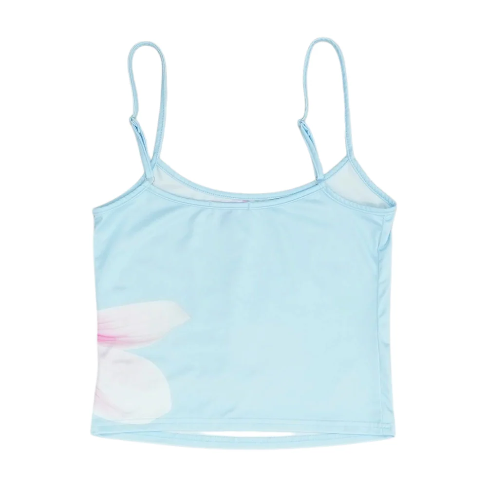 Blue Floral Pajama Top - Image 2