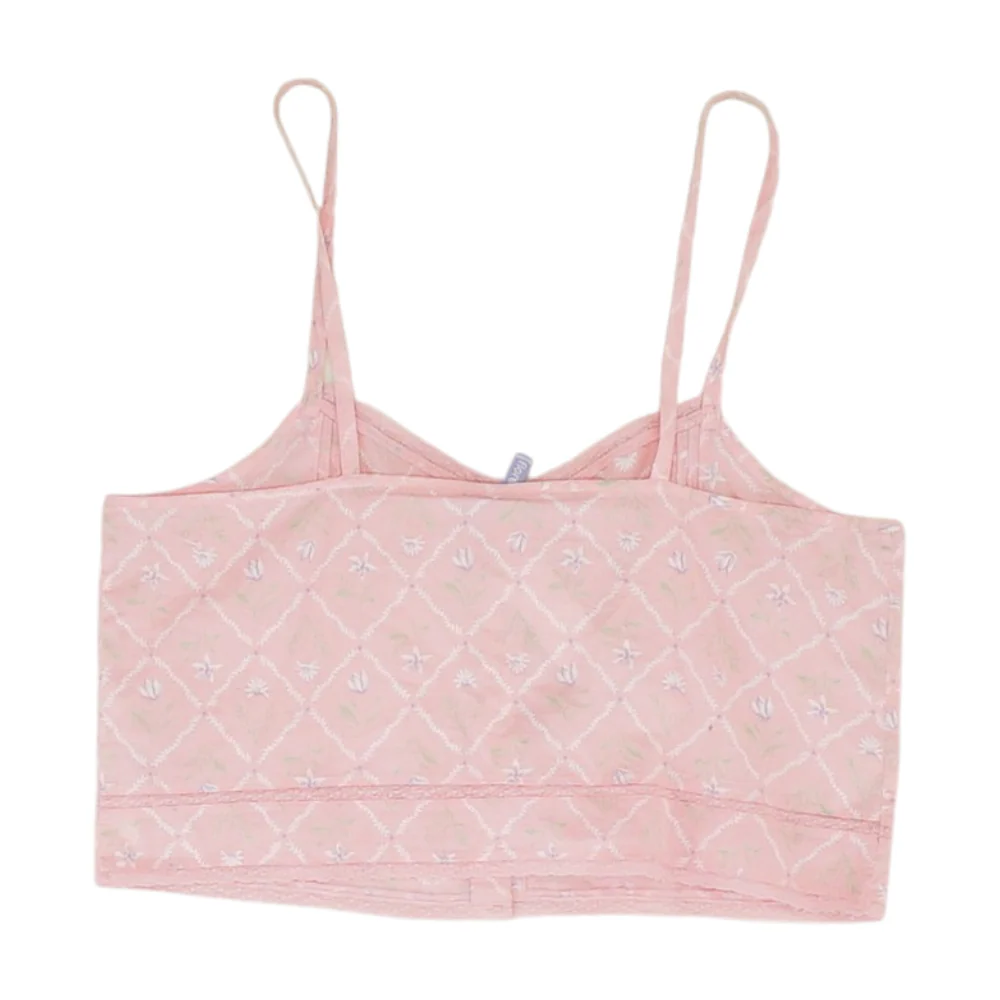 Pink Floral Pajama Top - Image 2