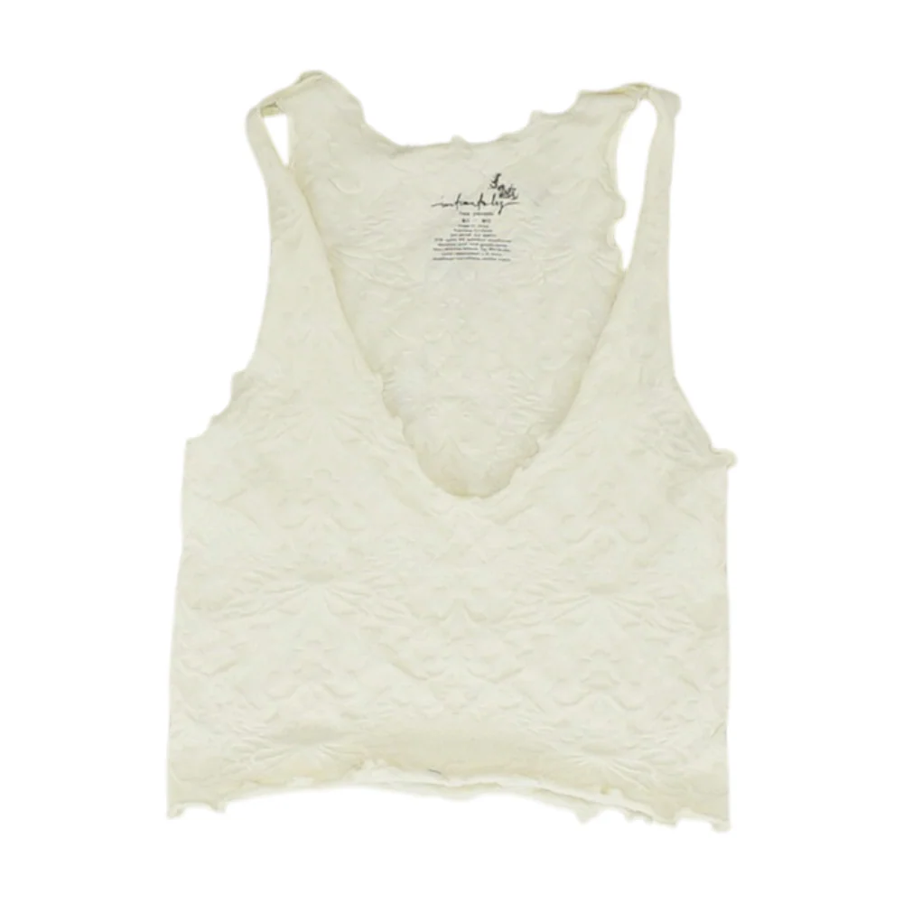 Ivory Solid Pajama Top