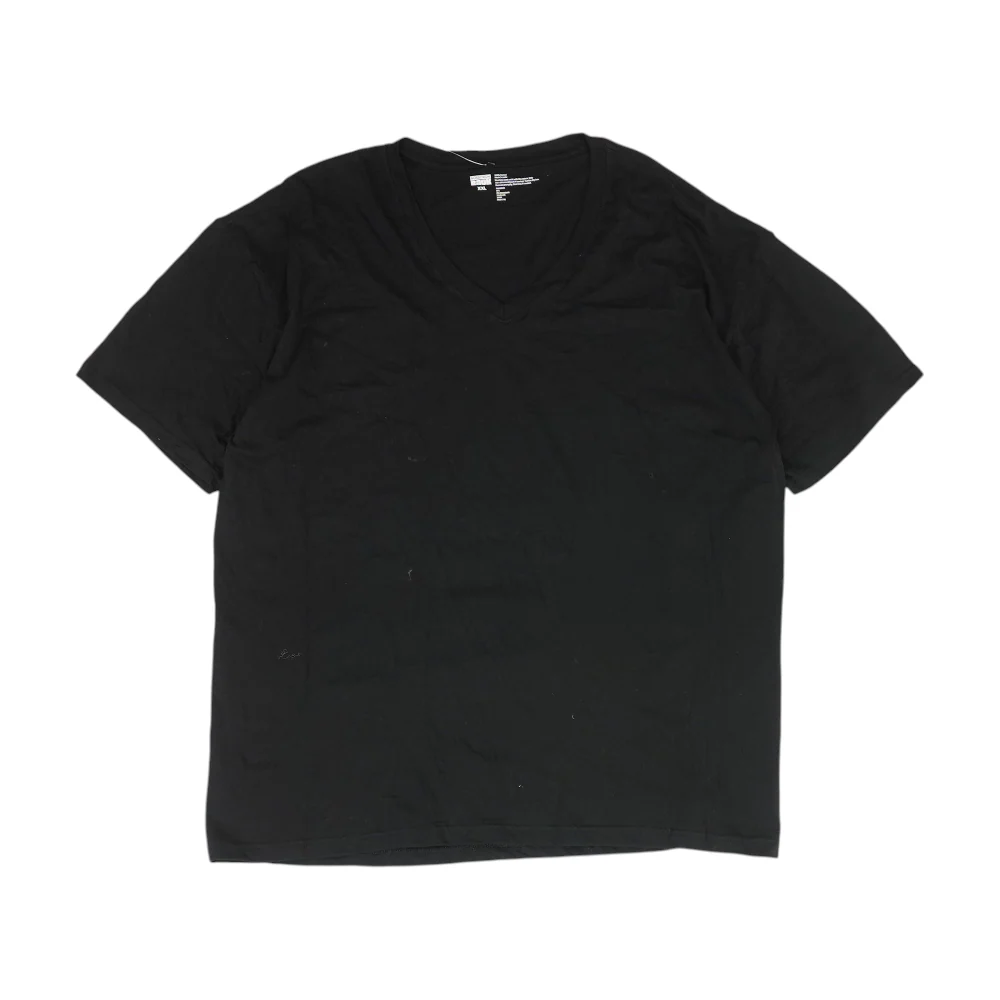 Black Solid Pajama Top