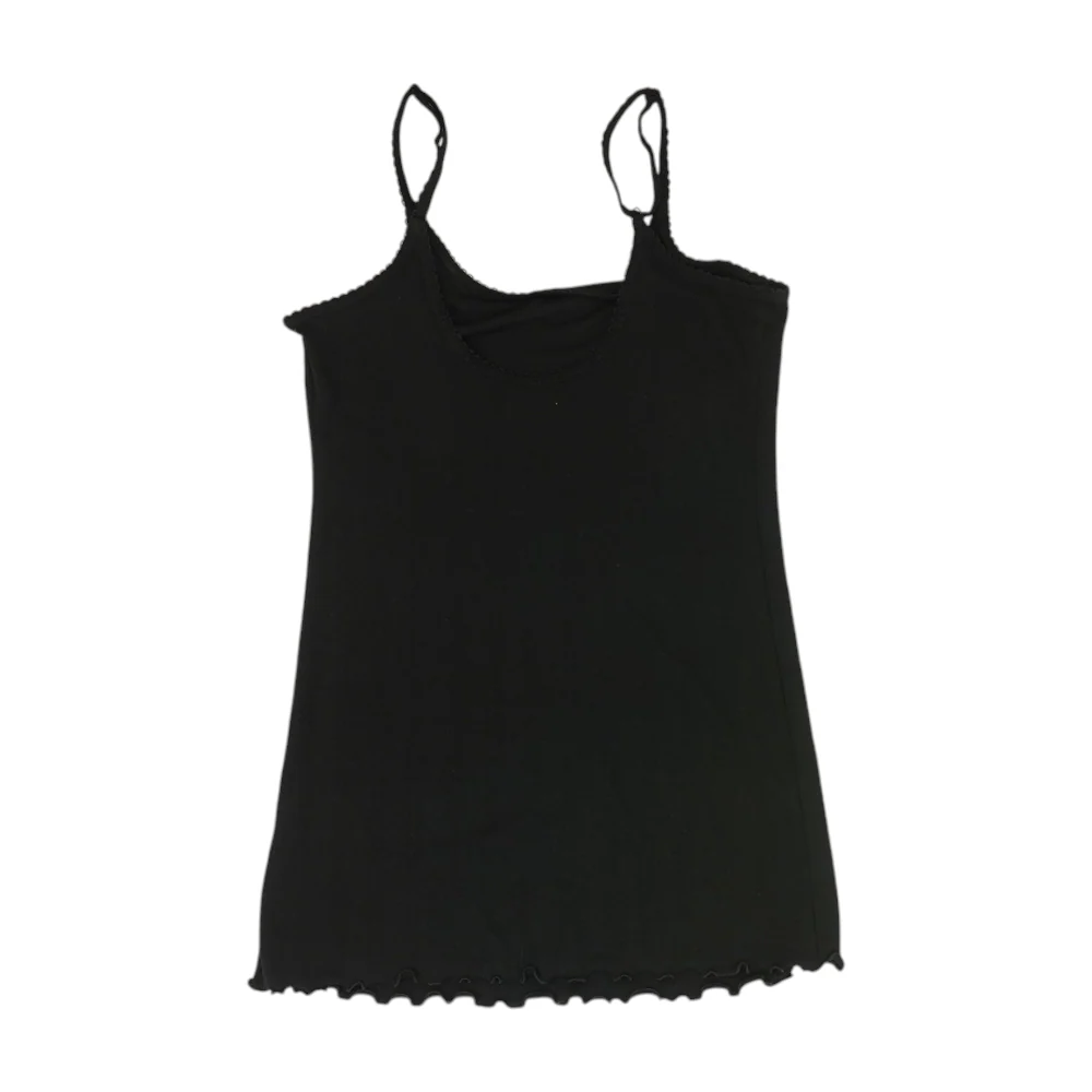 Black Solid Pajama Top - Image 2