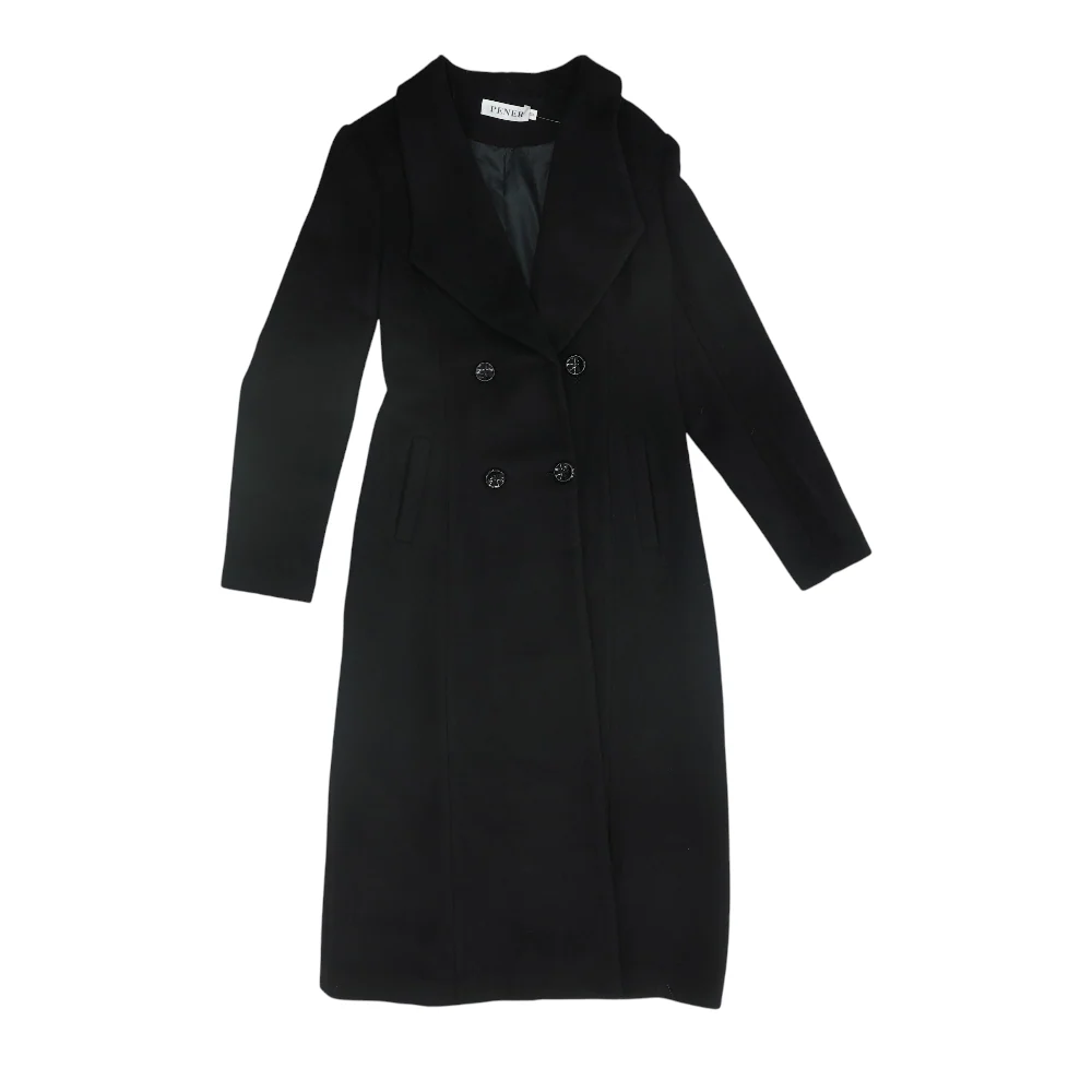 Black Solid Coat