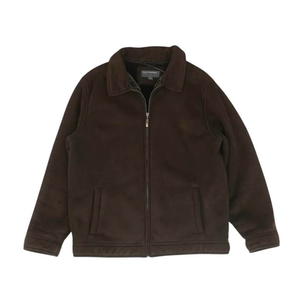Brown Solid Jacket