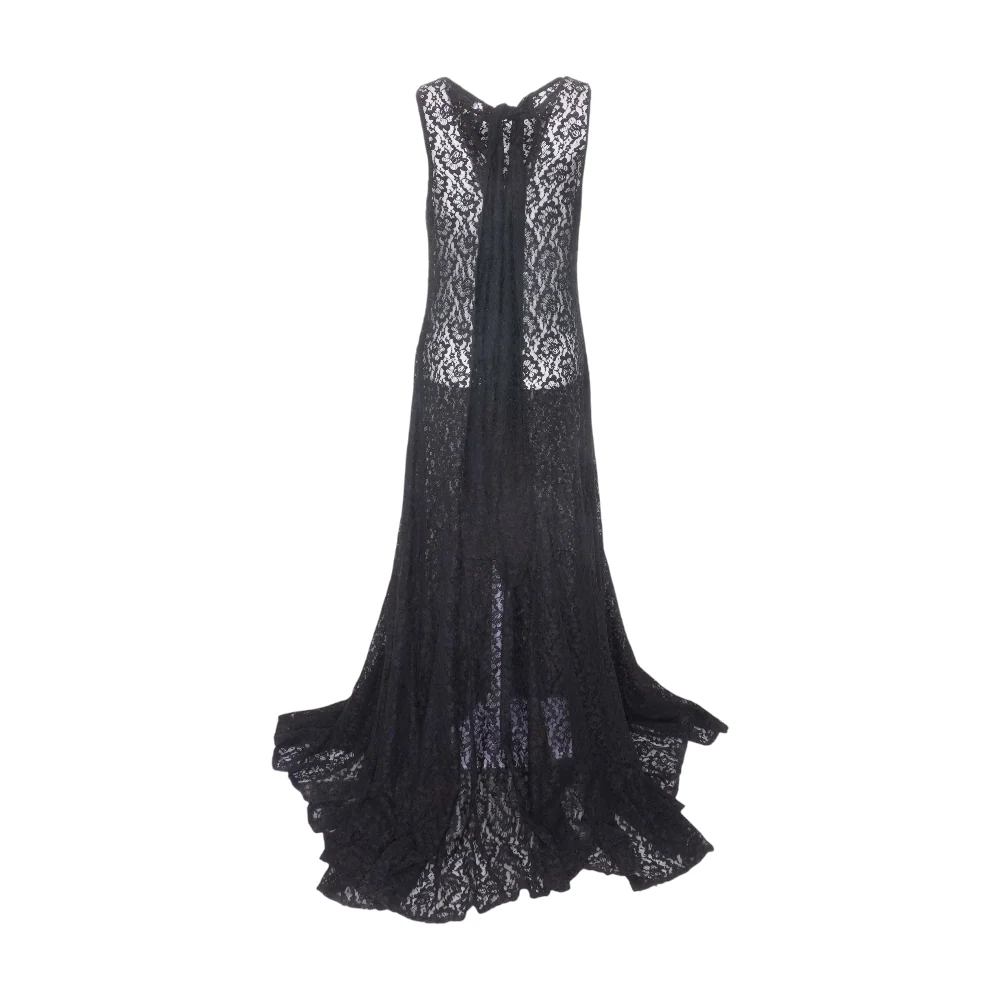 Black Floral Maxi Dress - Image 2