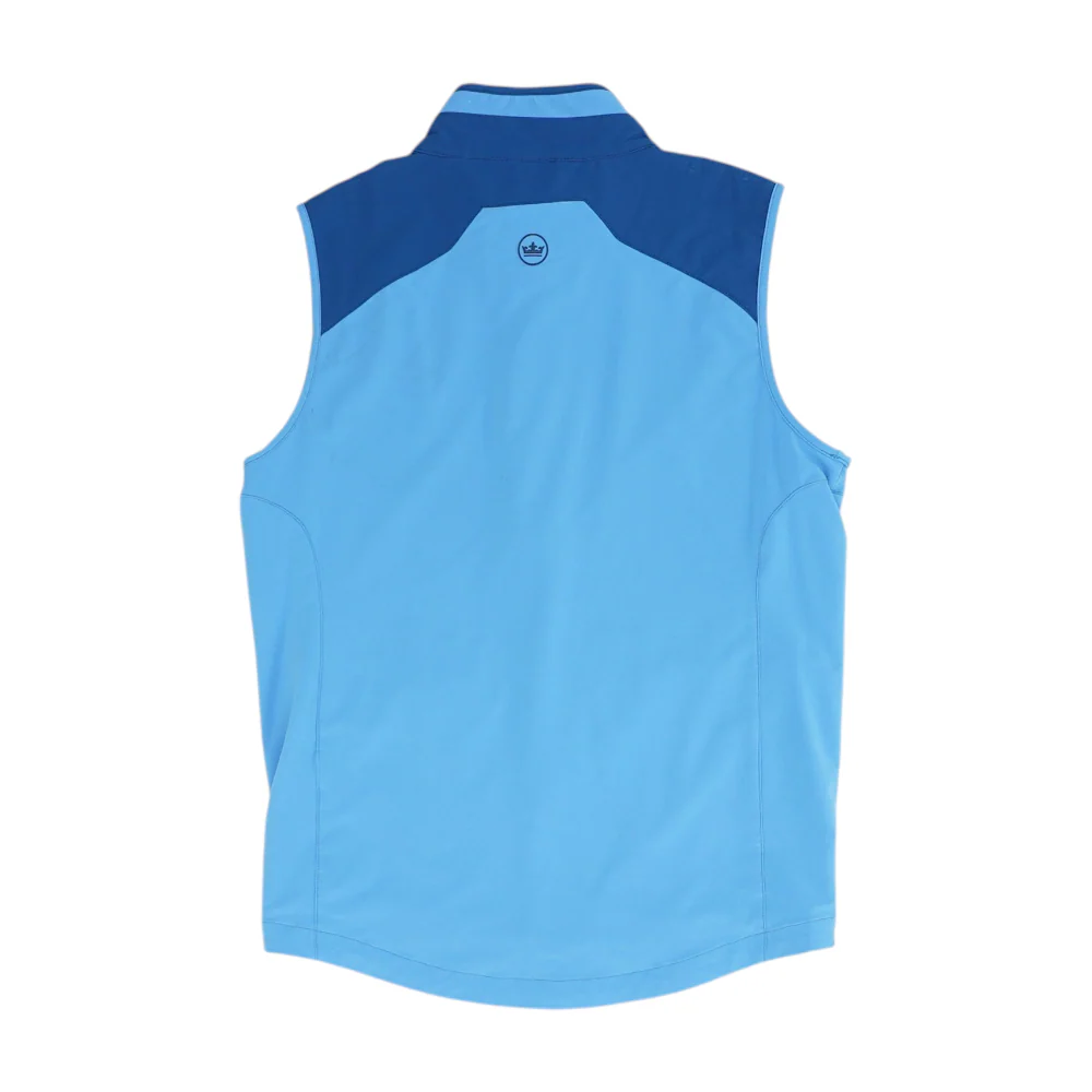 Blue Color Block Active Vest - Image 2