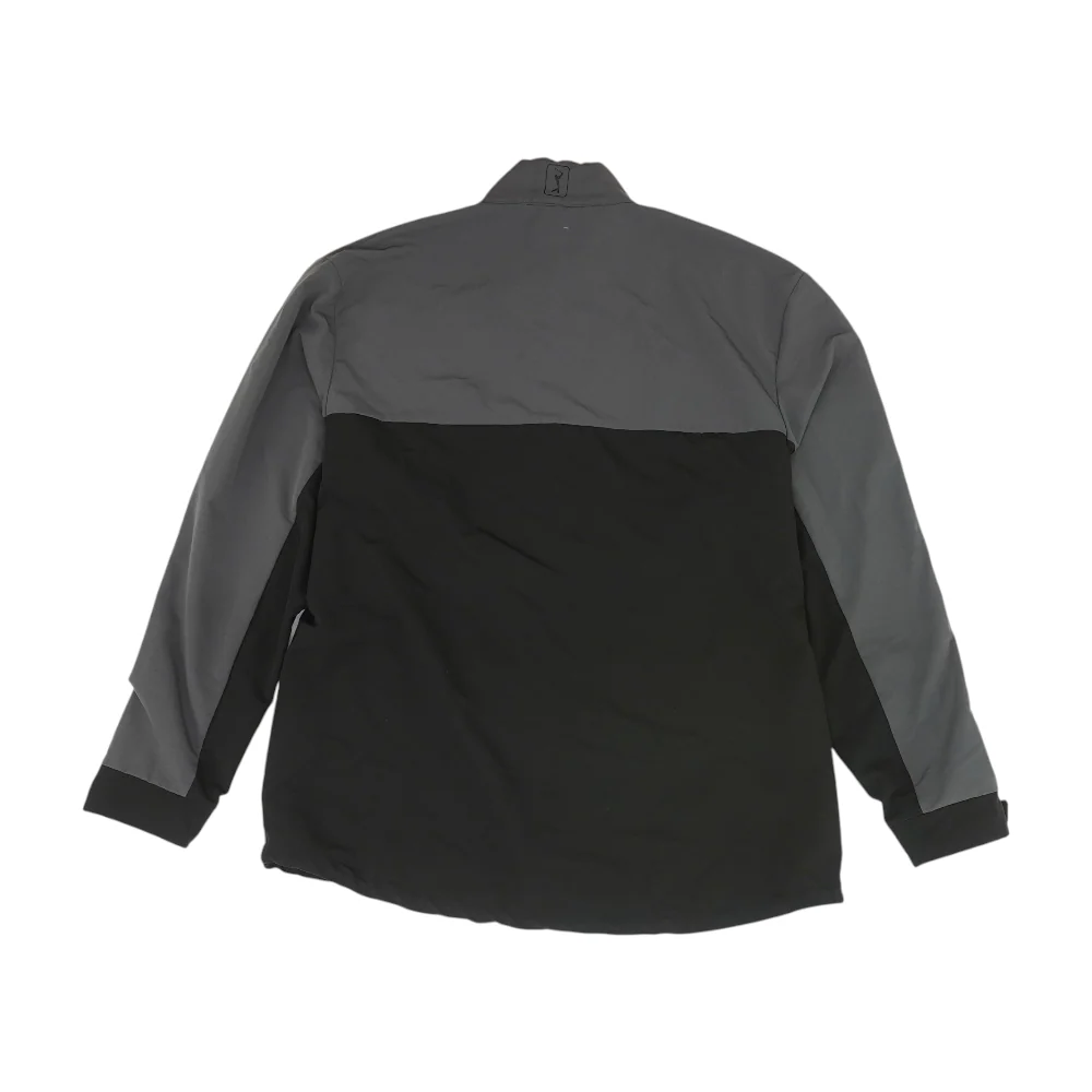 Black Color Block Jacket - Image 2