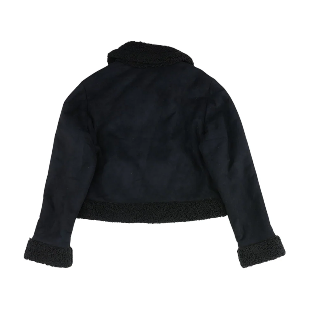 Black Solid Jacket - Image 2