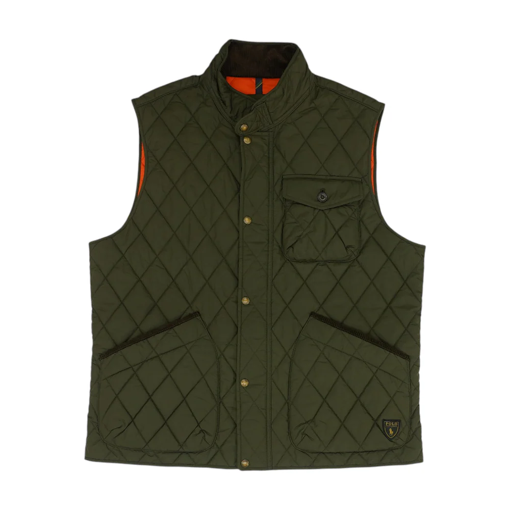 Green Solid Vest