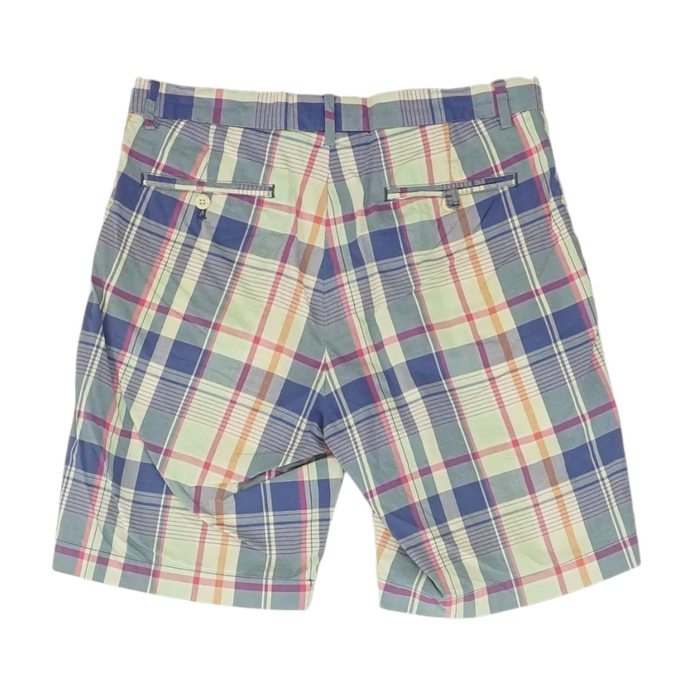 Multi Plaid Chino Shorts - Image 2