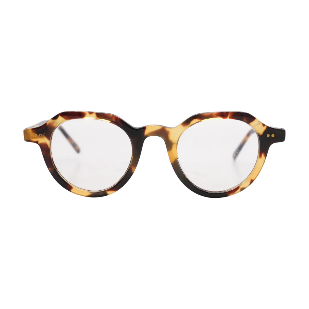Tortoise Fran Round Prescription Eyewear - Image 2