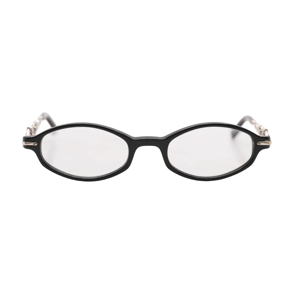 Black Alcott Oval Prescription Eyewear - Image 2