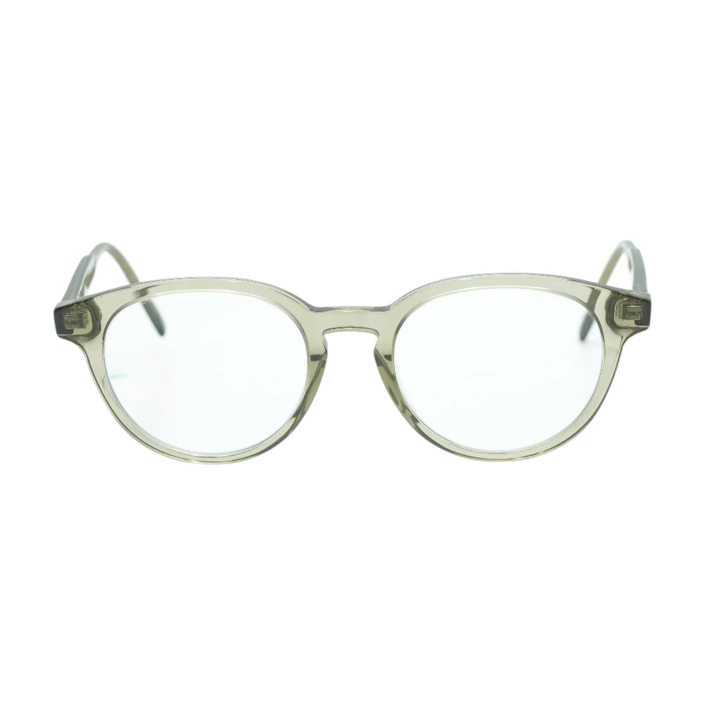 Brown Bio Acetate Round Prescription Eyewear - Image 2