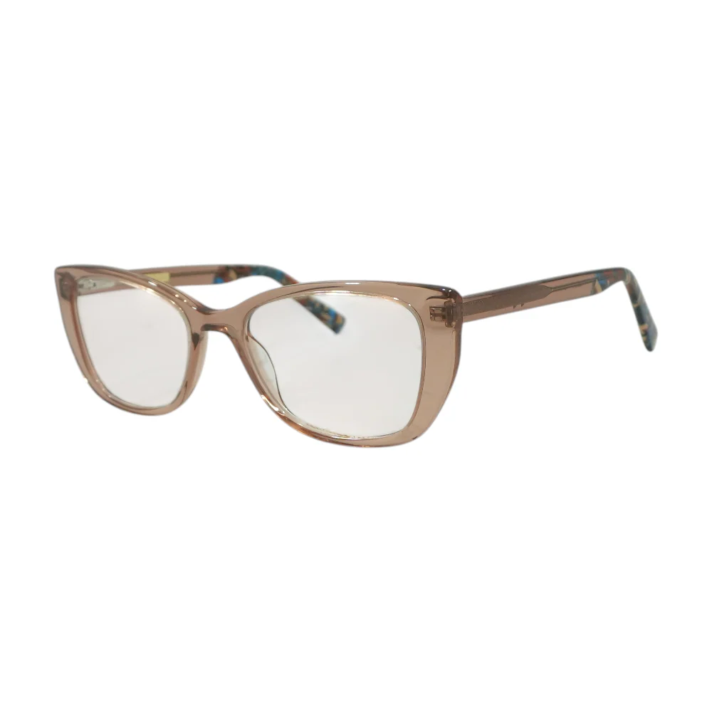 Brown Helena Oval Prescription Eyewear