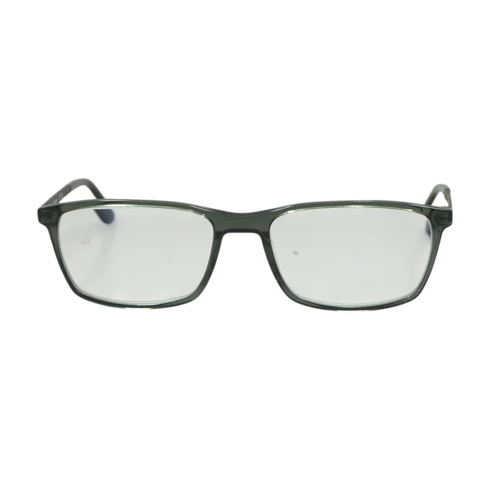 Black C8038 Rectangle Prescription Eyewear - Image 2