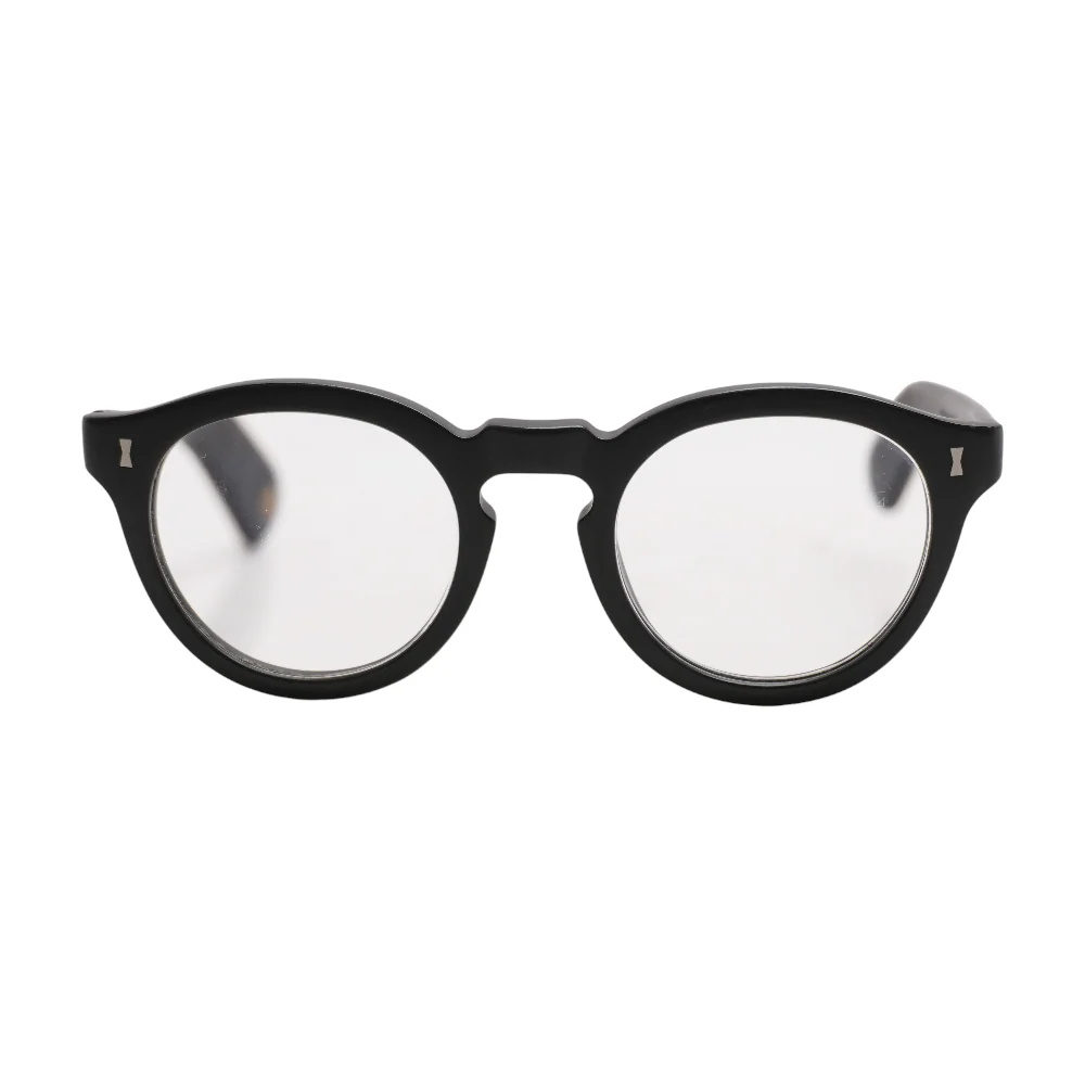 Black Bidborough Round Prescription Eyewear - Image 2