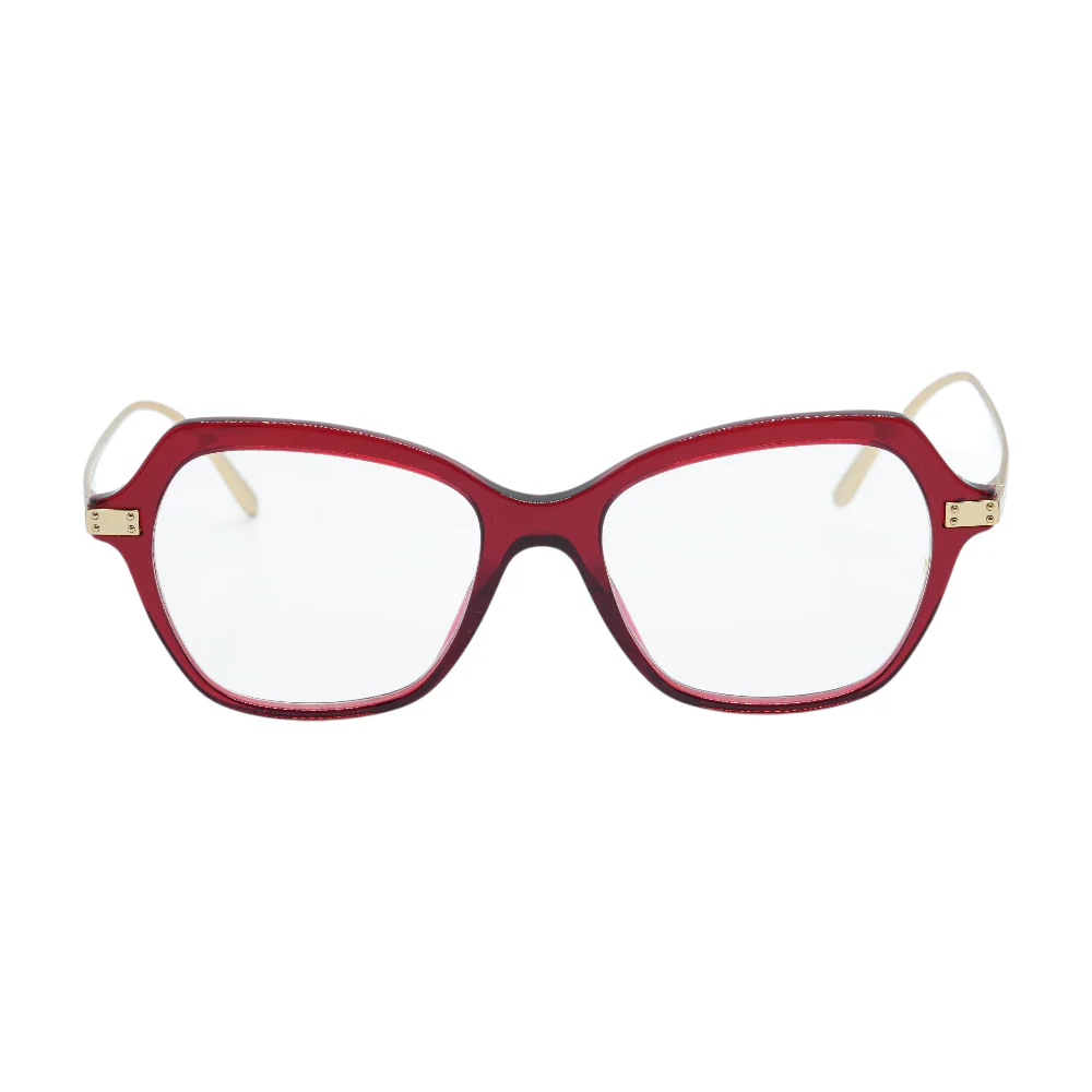 Red DG 3311 Cat Eye Prescription Eyewear - Image 2