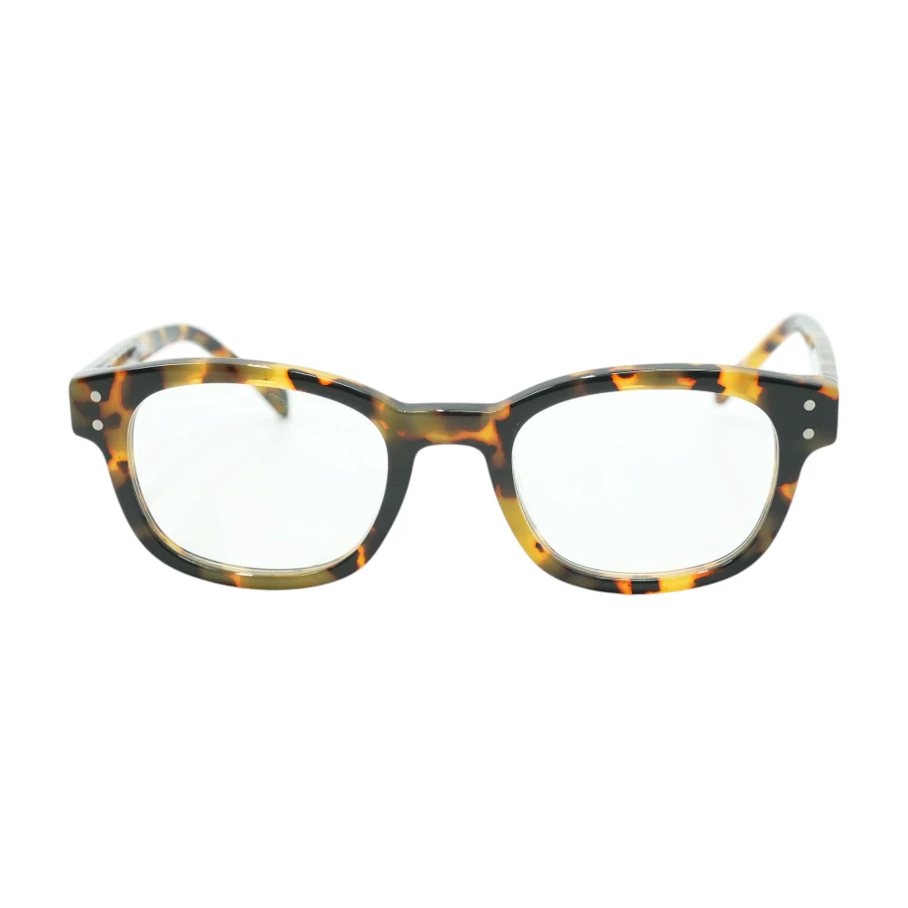 Tortoise Biff Square Prescription Eyewear - Image 2