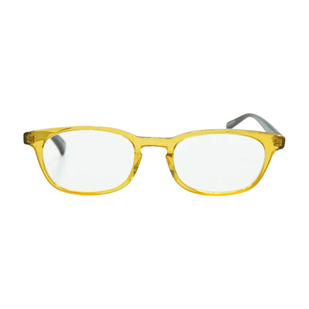Yellow On Board Oval Prescription Eyewear - Image 2