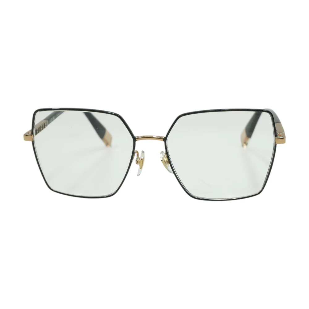 Black VFU875 Square Prescription Eyewear - Image 2