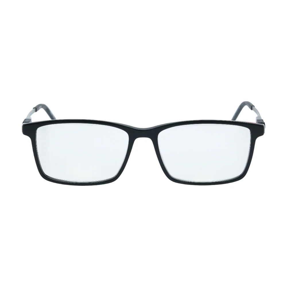 Black HG 21 Square Prescription Eyewear - Image 2