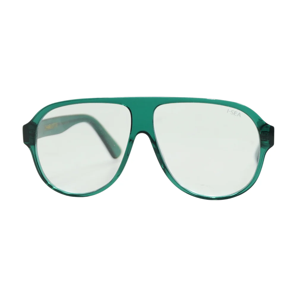 Green Charlotte Aviator Prescription Eyewear - Image 2